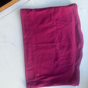 Active Basic Fuchsia Pencil Skirt